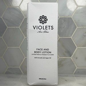 Violets are Blue Body Lotion with Avocado, Coconut, and Argan Oil 200ml 6.8 oz
